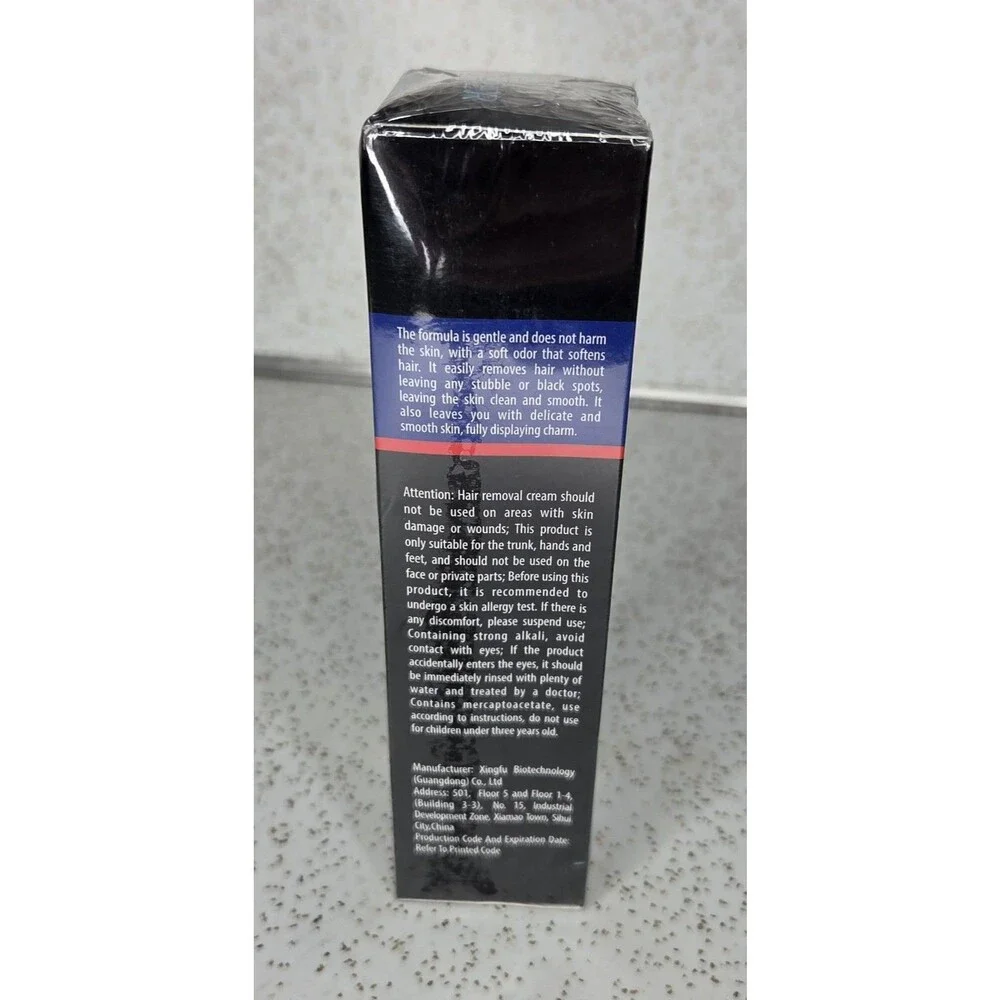 Sadoer Men's Hair Removal Paste Easy & Painless Depilatory Cream 5.28 Fl Oz New